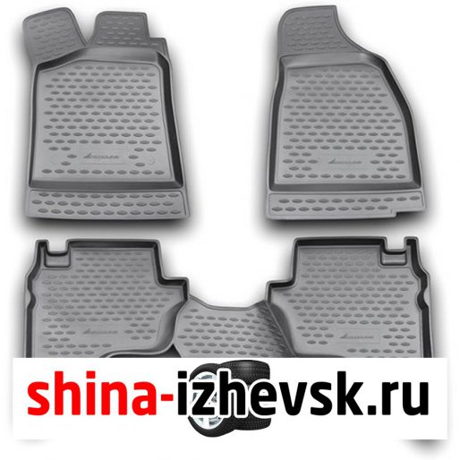 Коврик Autofamily коврик в салон полиуретановый черный для MAZDA BT-50 2006- в Ижевске